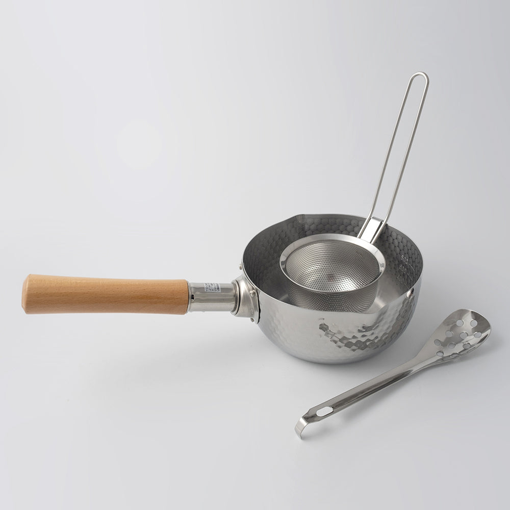 Yukihira Saucepan & Miso Strainer WAZA