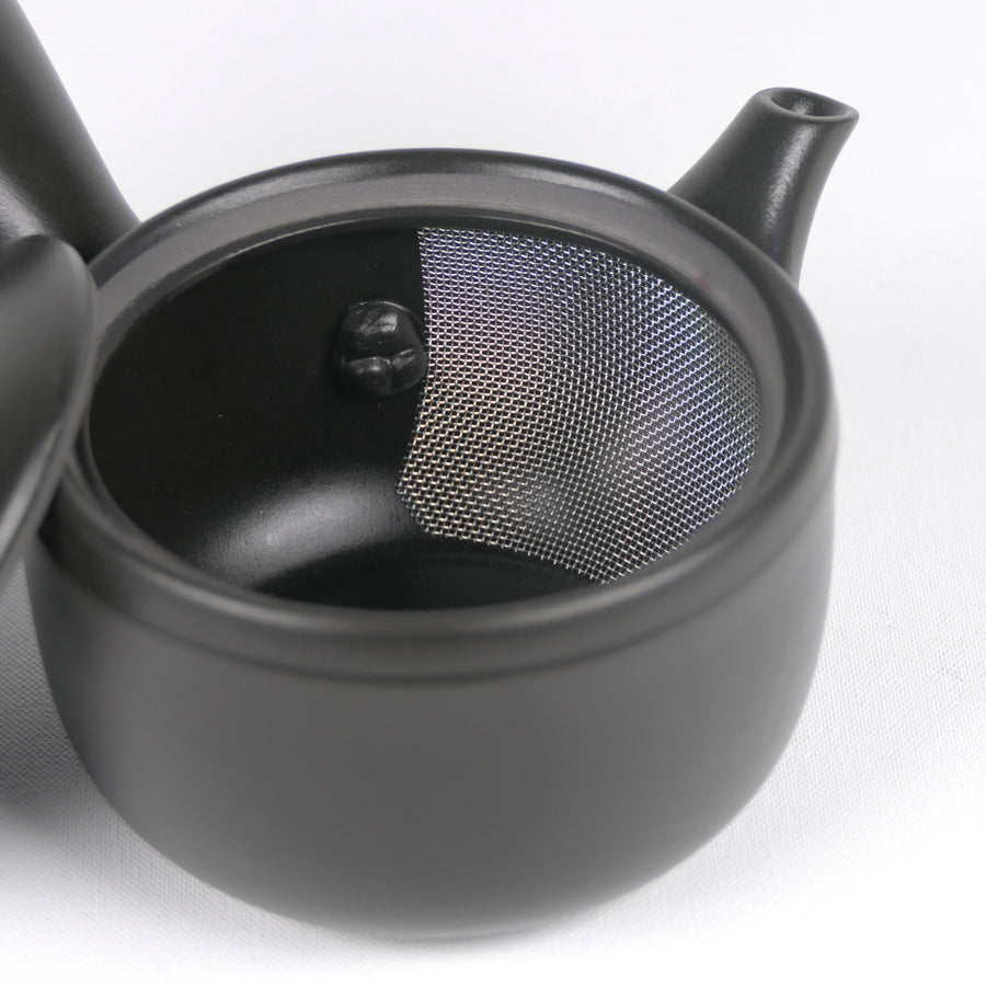 Side-handle Teapot - Black 190ml