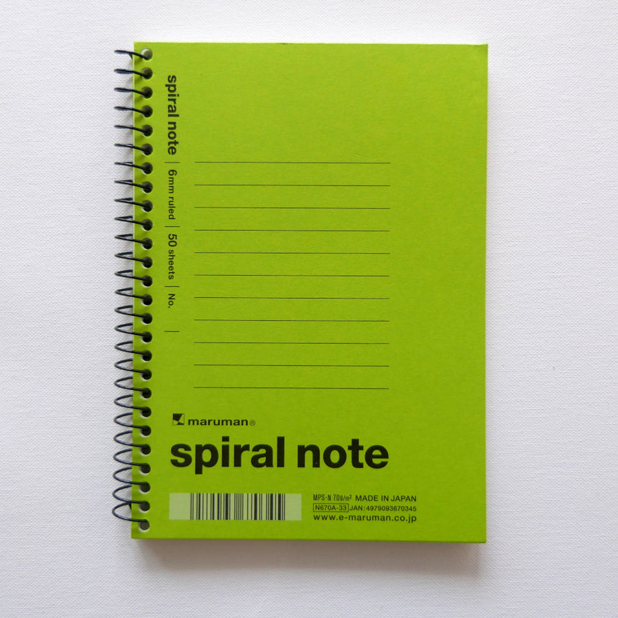 Spiral Note Memo Pad