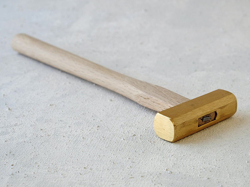 Genno Hammer (Brass 8-kaku, 300g) - WAZA