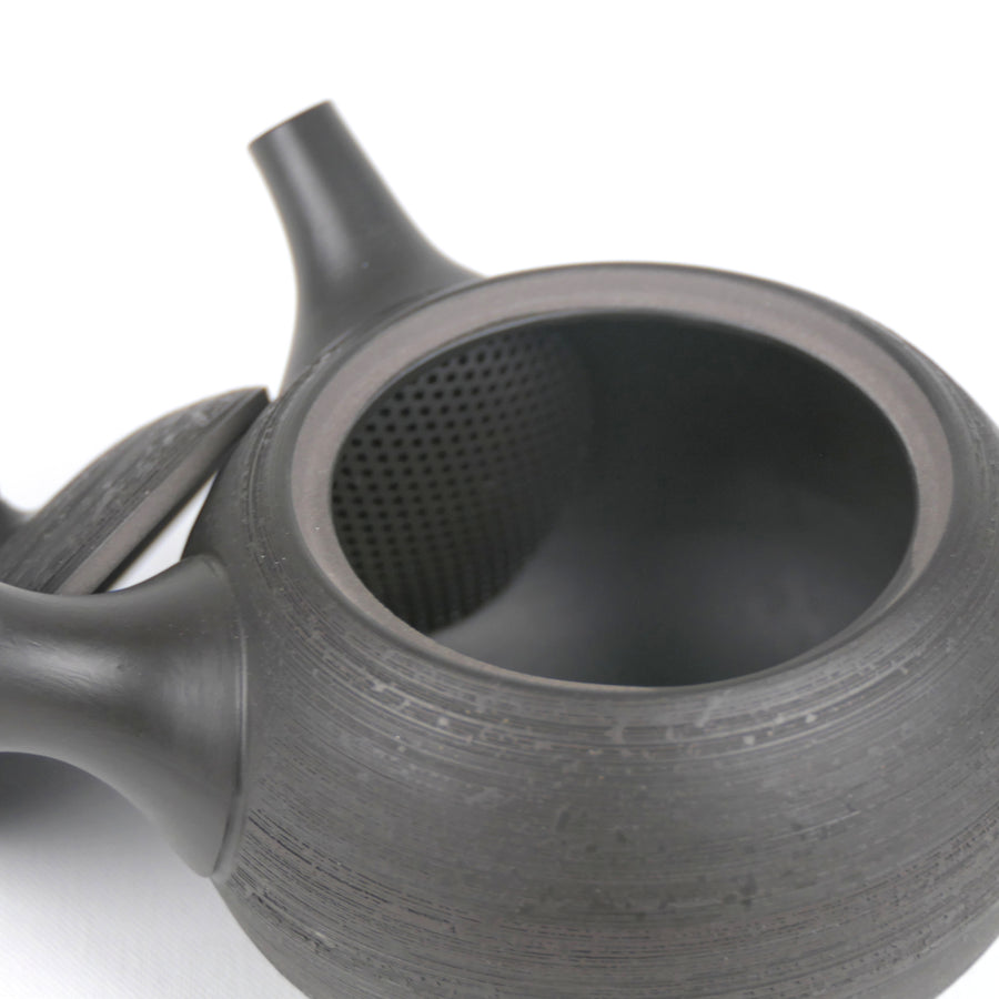 Side-handle Teapot - Black 180ml