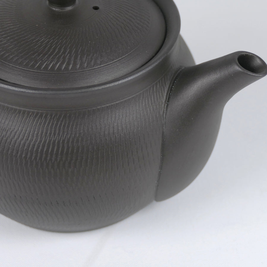 Side-handle Teapot - Green or Black 360ml