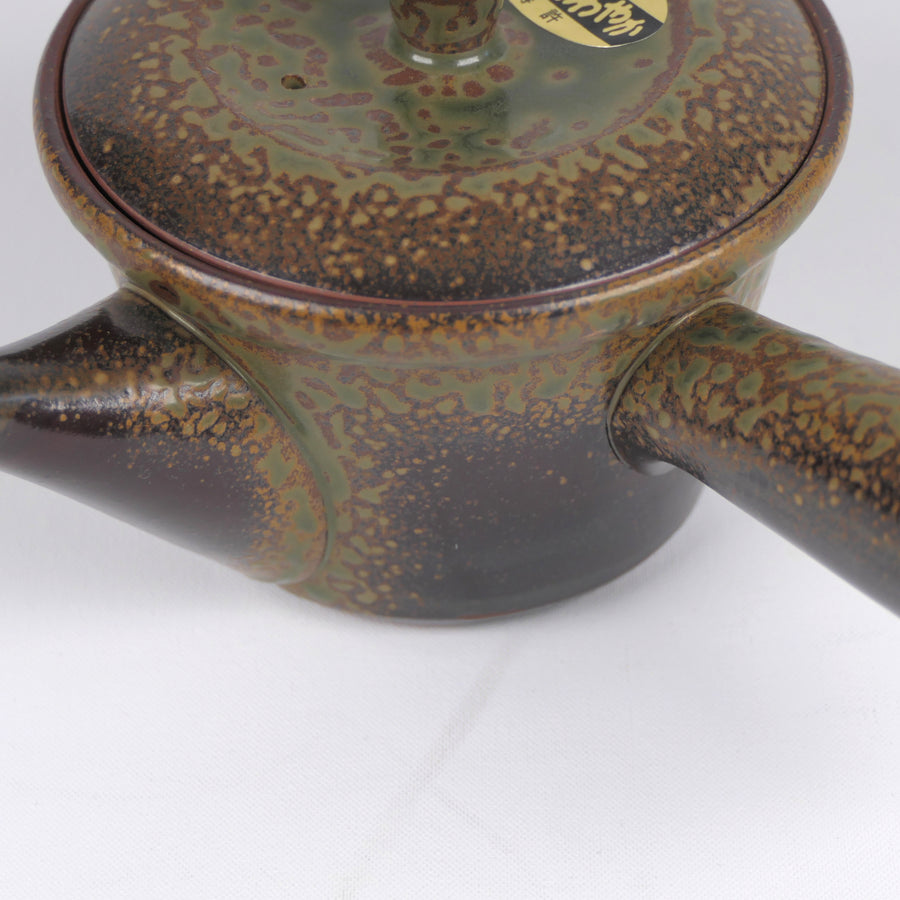 Side-handle Teapot - Brown Ash Glaze 250ml