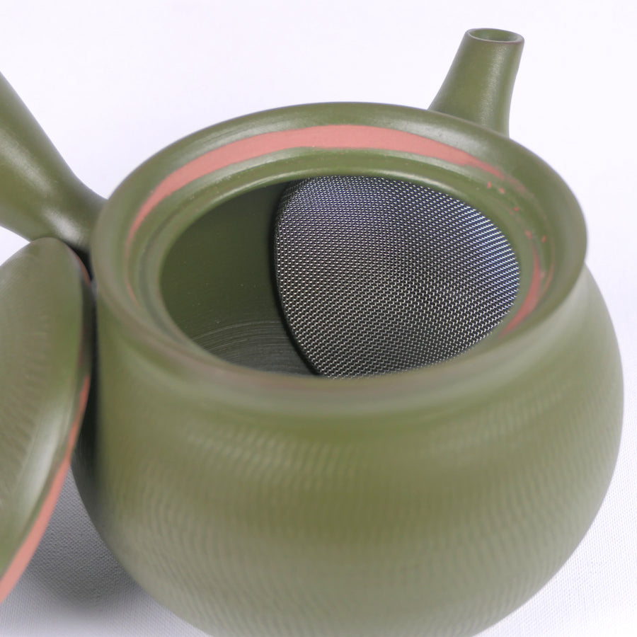 Side-handle Teapot - Green or Black 360ml