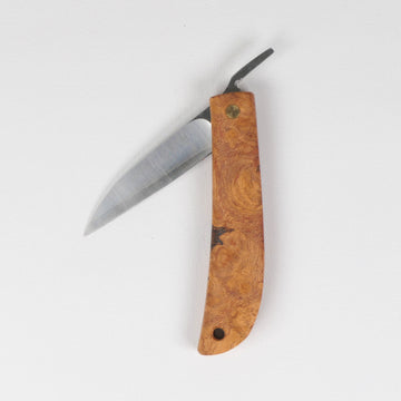 Folding Knife - Quince Wood